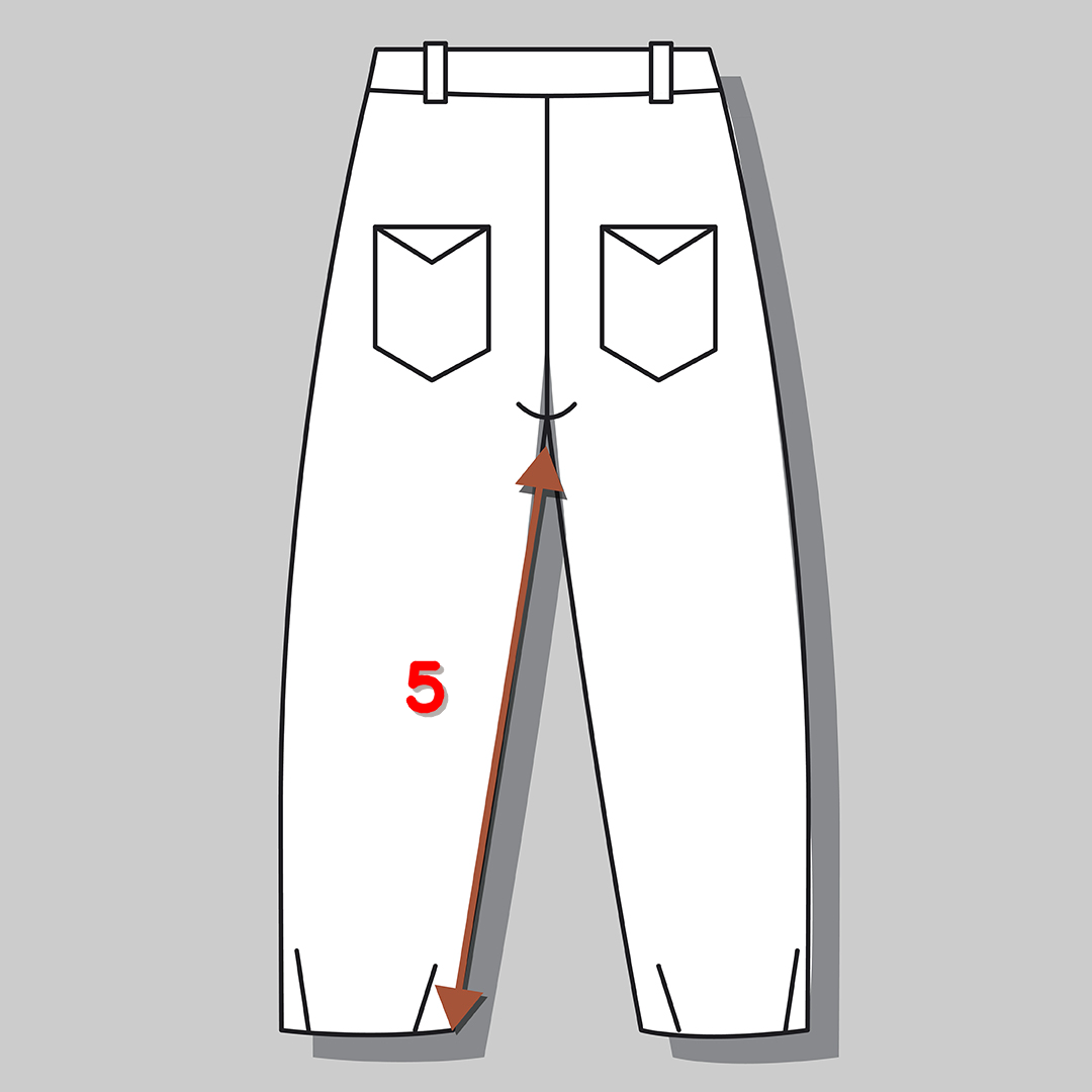 Trousers Rear Image